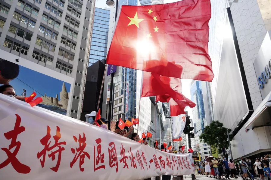 Proteste in Hongkong