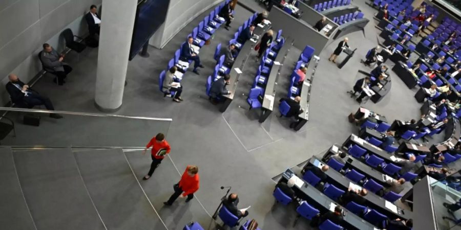 Plenum des Bundestags