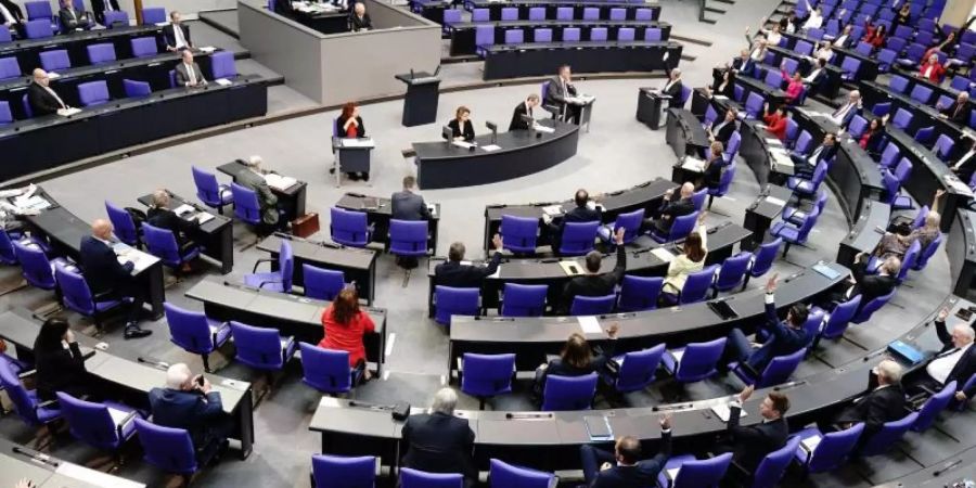Mit einer Wahlrechtsreform soll ein weiteres «Aufblähen» des Bundestags verhindert werden. Foto: Kay Nietfeld/dpa