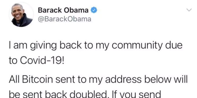 Verschiedene Twitter-Accounts von Prominenten wurden von Bitcoin-Betrügern gehackt. Darunter auch der Account von Barack Obama. Barack Obama Bitcoin
