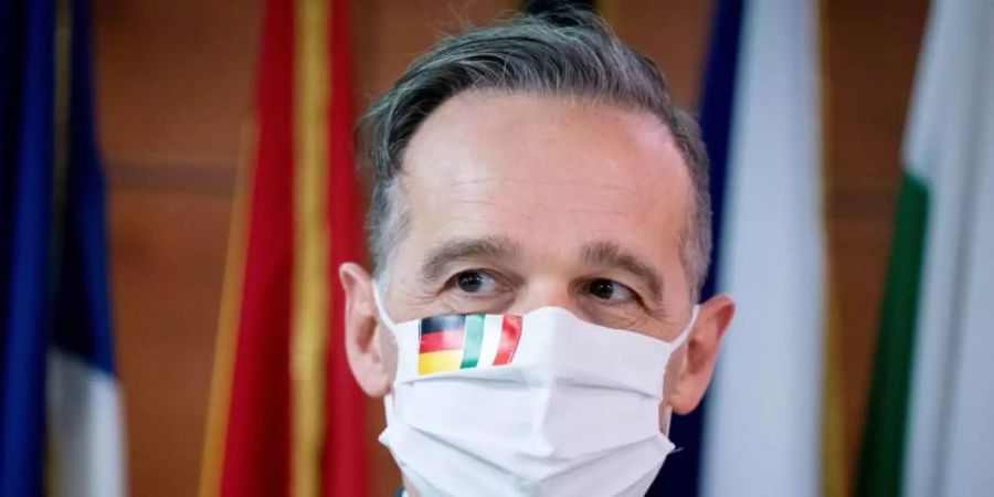 Aussenminister Maas rief die Deutschen zur Vorsicht in den Ferien auf. Foto: Kay Nietfeld/dpa
