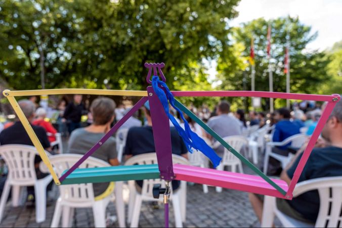 Ein farbenfrohes Fête de la Musique in Münsingen