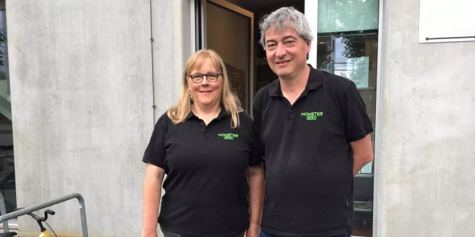 Andrea Kennel und Dani Schnider haben 2009 ihre Hobbybrauerei Monsterbräu gegründet. Monsterbräu Dübendorf