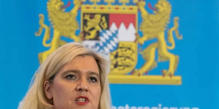 Bayerns Gesundheitsministerin Huml (CSU)