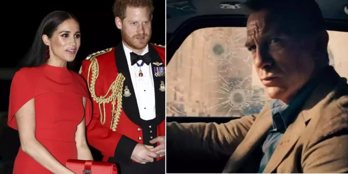 Als Ehrengäste - James-Bond-Macher wollen Harry und Meghan