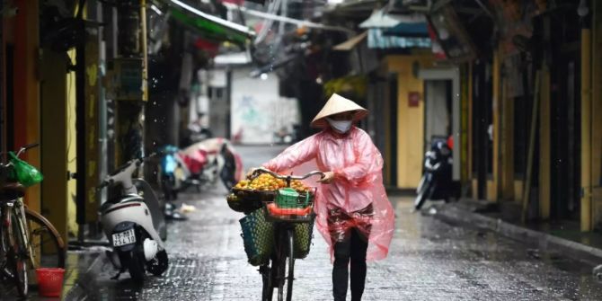 Vietnam hanoi maske coronavirus