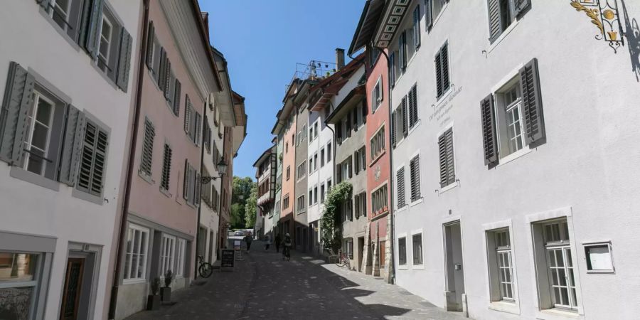 Die Altstadt Halde in Baden.