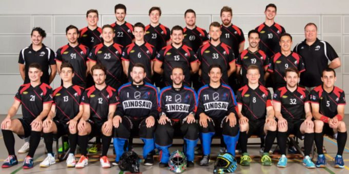Das Team der 1. Liga-Herren war in den Playoffs gut unterwegs. 1. Liga Herren Unihockey Bassersdorf Nürensdorf