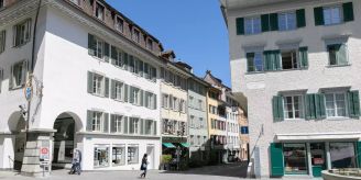 Baden - Sperrungen auf Limmatpromenade im Mai 2025