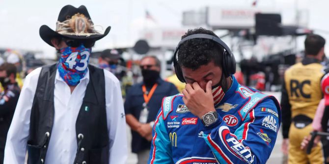 Bubba Wallace NASCAR FBI