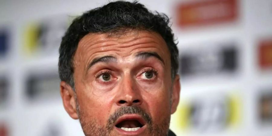 Wird am 8. Mai 50 Jahre alt: Luis Enrique, Trainer der Nationalmannschaft von Spanien. Foto: Nick Potts/PA Wire/dpa