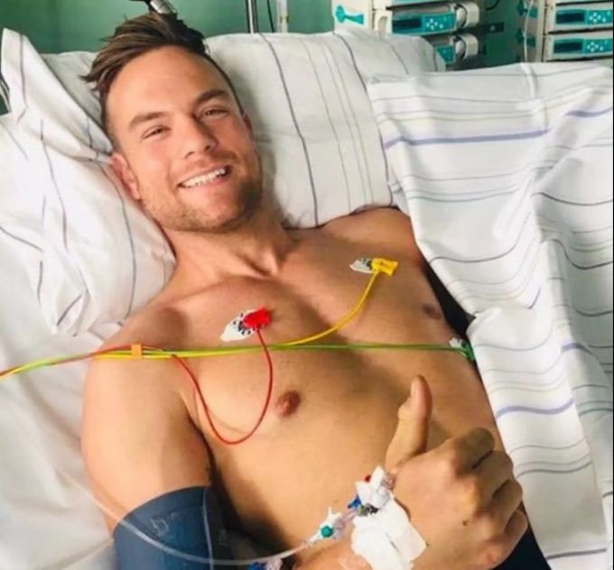 Sebastian gibt grünes Licht für seine Genesung. Bachelor Sebastian Preuss