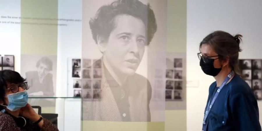 "Hannah Arendt und das 20. Jahrhundert" wird im im Deutschen Historischen Museum in Berlin. Foto: Wolfgang Kumm/dpa