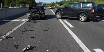Auffahrkollision bei der Autobahnausfahrt