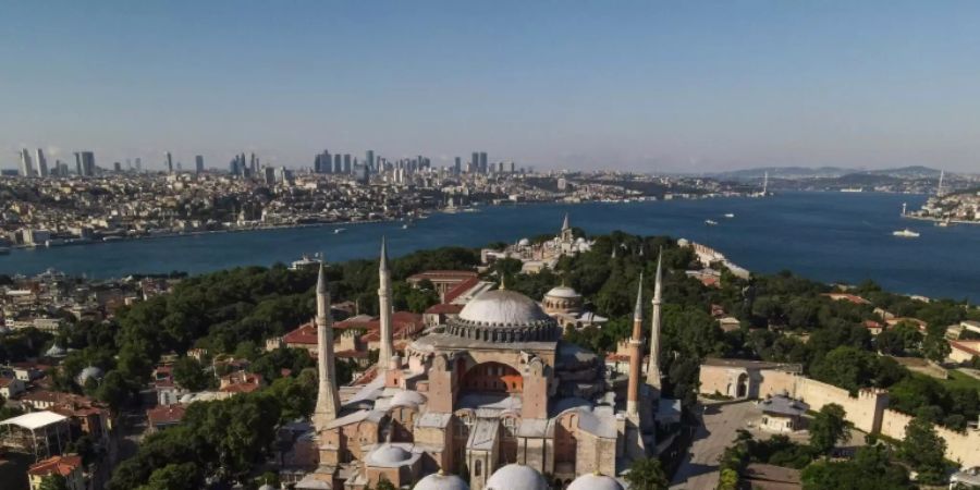 Die Hagia Sophia in Istanbul