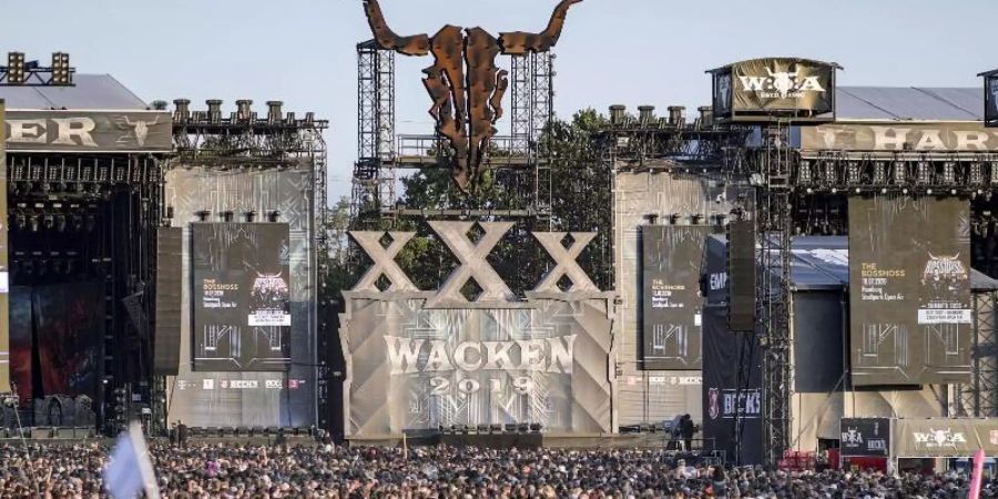 Menschenmassen beim WOA (Wacken Open Air) 2019 wird es dieses Jahr nicht geben. Foto: Axel Heimken/dpa