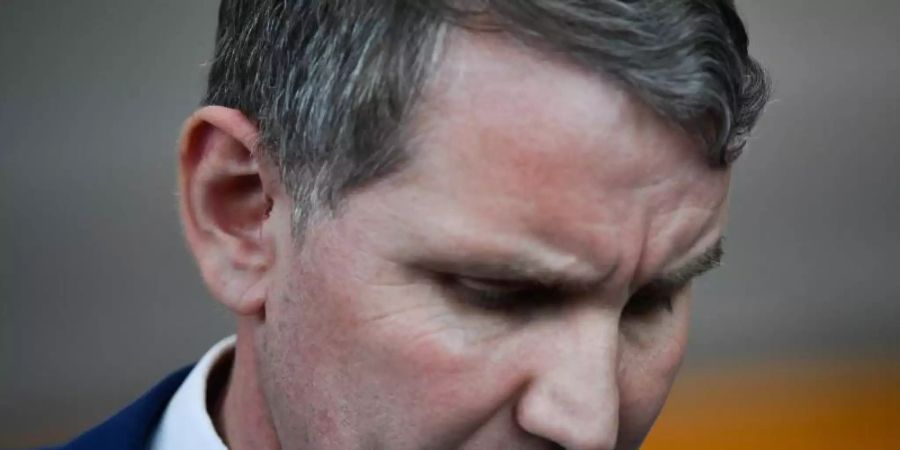 Björn Höcke Anfang März im Thüringer Landtag in Erfurt. Foto: Martin Schutt/dpa-Zentralbild/dpa