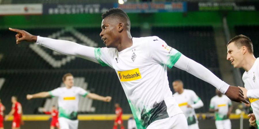 Jubelt Breel Embolo mit Borussia Mönchengladbach schon bald wieder über ein Bundesliga-Tor? Am 6. Mai wird über die Fortsetzung der Bundesliga entschieden.