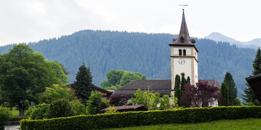 Die reformierte Kirche Grindelwald.