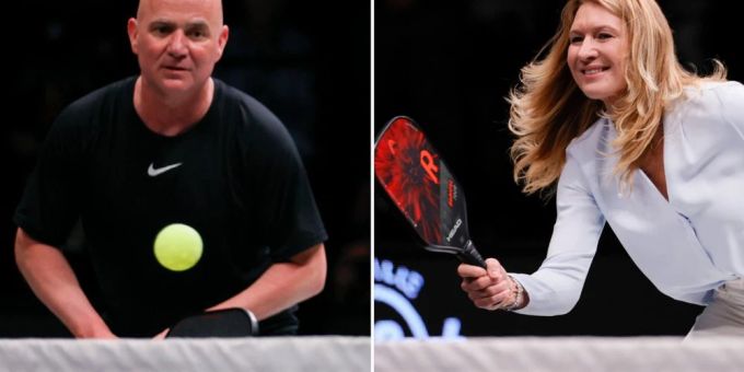 Die Tennisstars Andre Agassi und Steffi Graf sind seit 2001 miteinander verheiratet.