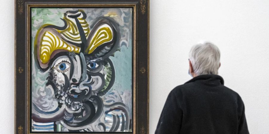 Nicht dauerhaft ausgestellt, soll die Steuerbefreiung für Bilder fallen: Werk von Pablo Picasso, aktuell in der Fondation Beyeler in Riehen BS. (Archivbild)