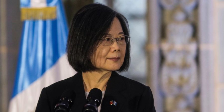 Taiwans Präsidentin Tsai Ing-wen ist vor wenigen Tagen von einer Reise in die USA zurückgekehrt.