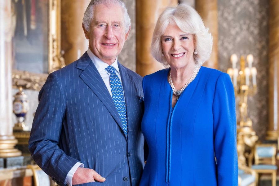 König Charles III. und seine Frau Camilla werden am 6. Mai gekrönt.