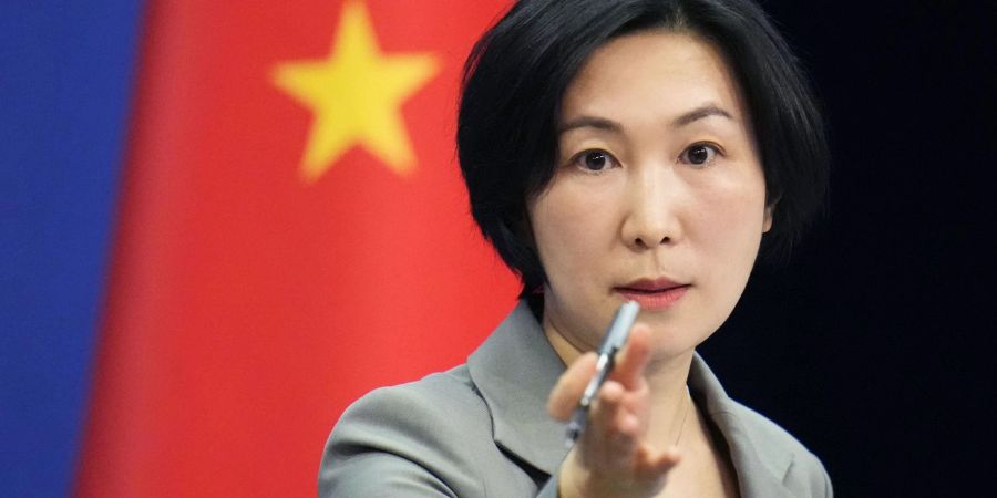 Chinas Aussenamtssprecherin Mao Ning distanzierte sich indirekt von den Äusserungen des chinesischen Botschafters in Frankreich.