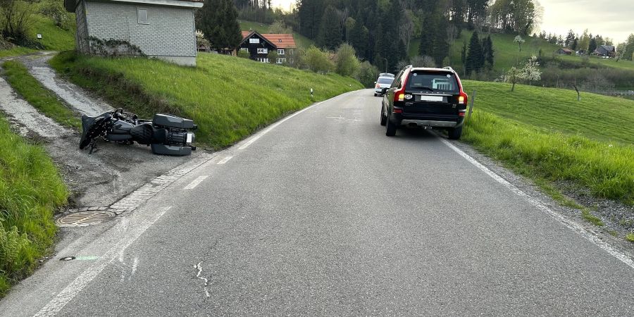 Wolfhalden Unfall