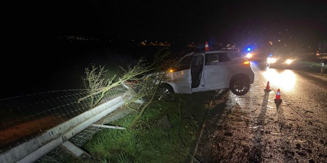 Autobahn A2 bei Egerkingen: Selbstunfall
