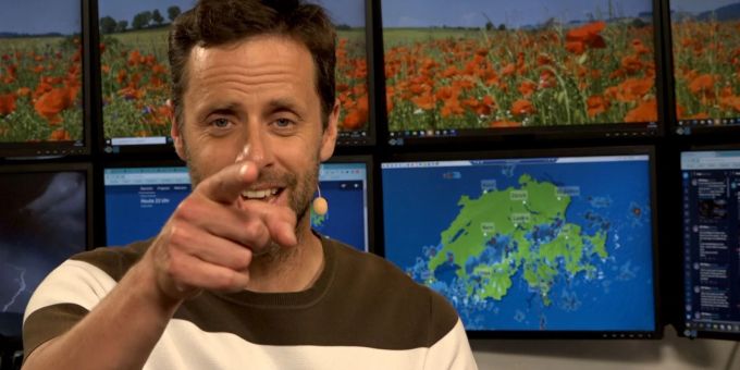 Panne bei SRF - «Meteo»-Wetterfrosch Flury muss vom Büro aus moderieren
