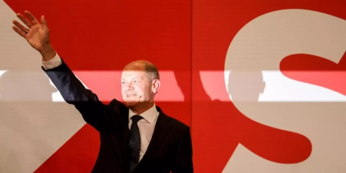 SPD-Kanzlerkandidat Scholz SPD-Kanzlerkandidat Scholz