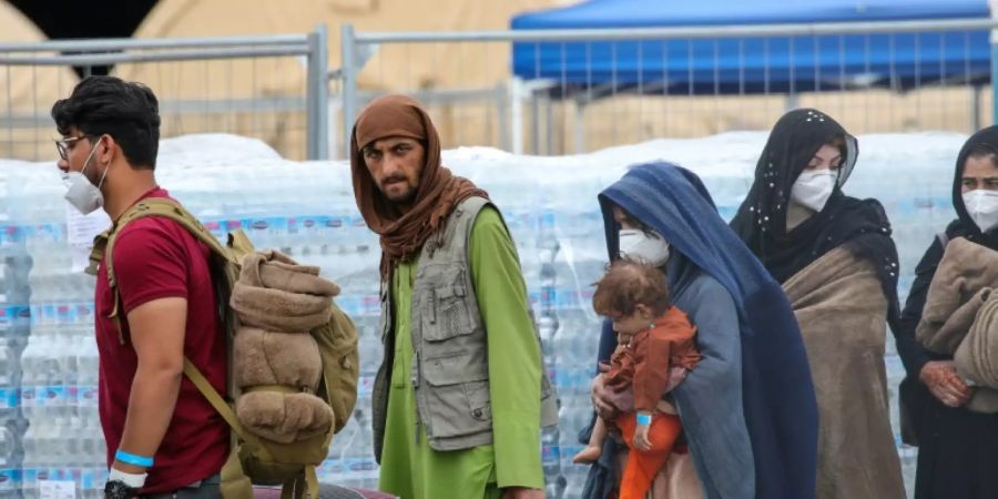 Ausgeflogene Afghanen in Ramnstein