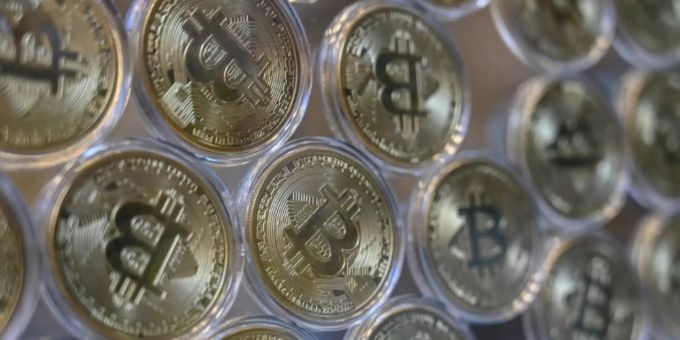 Bitcoin-Münzen Bitcoin-Münzen