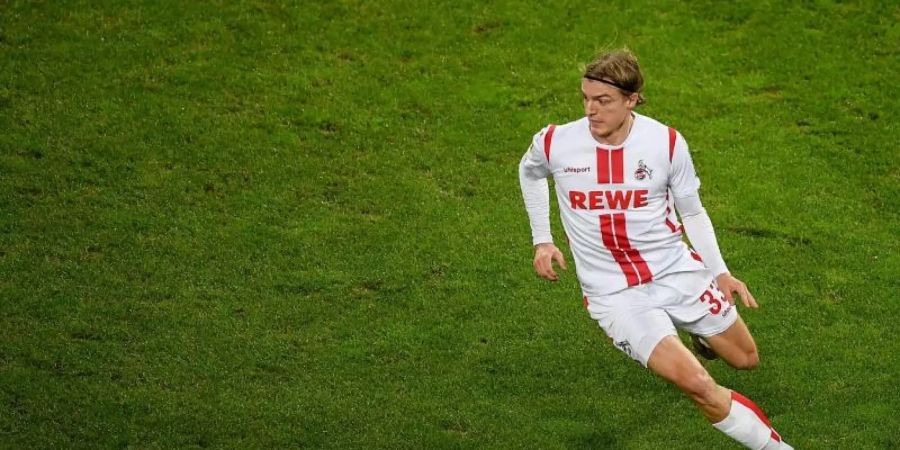 Sebastiaan Bornauw wird den 1. FC Köln wohl verlassen. Foto: Frederic Scheidemann/Getty Images Europe/Pool/dpa