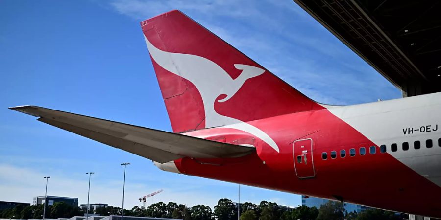 In der vergangenen Woche hatte die australische Fluggesellschaft Qantas eine Impfpflicht für alle Mitarbeitenden angekündigt. (Archivbild)