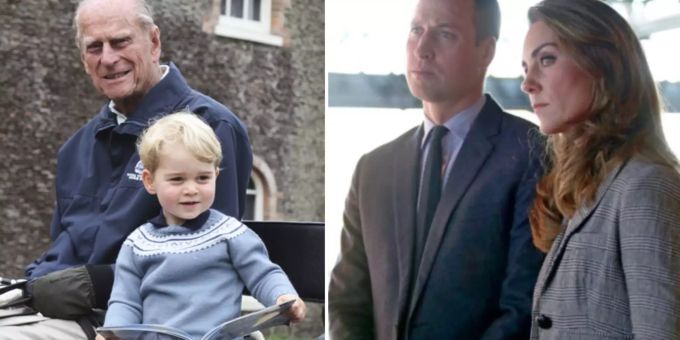 Kate und William vermissen Prinz Philip. prinz william
