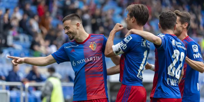 Der FC Basel spielt Sion im Joggeli mit 6:1 an die Wand. FC Basel