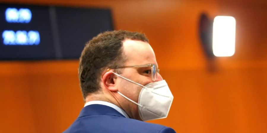 Spahn auf dem Weg zur Kabinettssitzung