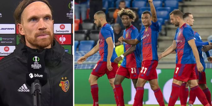 Der FCB jubelt zwar über drei Punkte, zufrieden ist Doppeltorschütze Michael Lang aber nicht. FCB