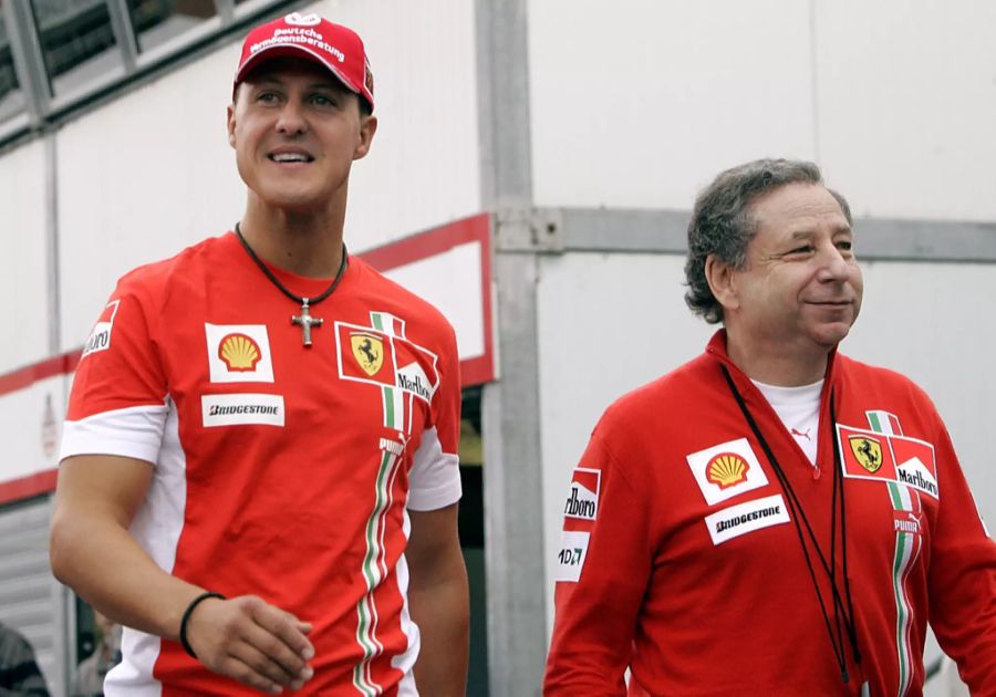 Jean Todt Michael Schumacher