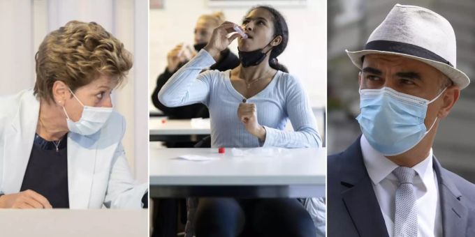 Wer wird nach den Sommerferien in den Schulen regelmässig auf das Coronavirus getestet werden? Gemäss Willen von Bildungsminister Alain Berset sollten es alle Kinder in der Schweiz sein. Doc Coronavirus Tests Schulen
