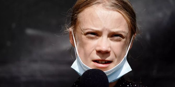 Klimaaktivistin Greta Thunberg