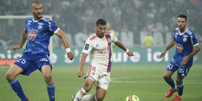 Olympique Lyon Houssem Aouar