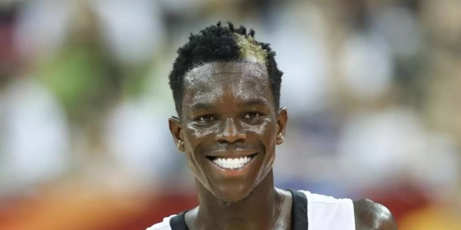 Will weiter für die deutsche Basketball-Nationalmannschaft spielen: Dennis Schröder. Foto: Ding Ting/XinHua/dpa