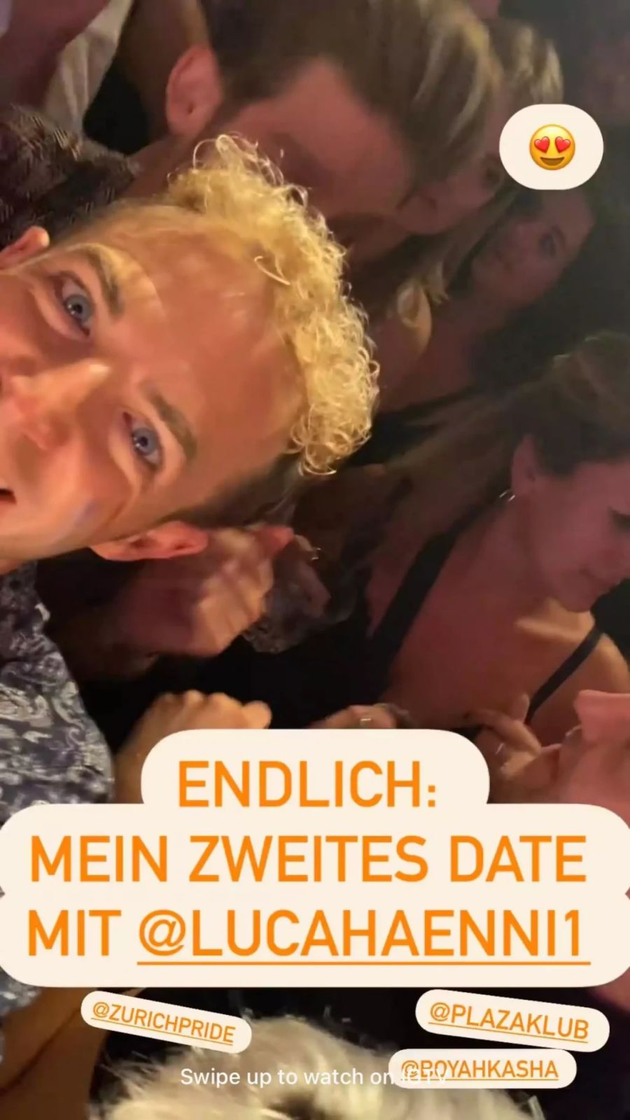 Michael Elsener freut sich über sein «zweites Date» mit Luca Hänni.