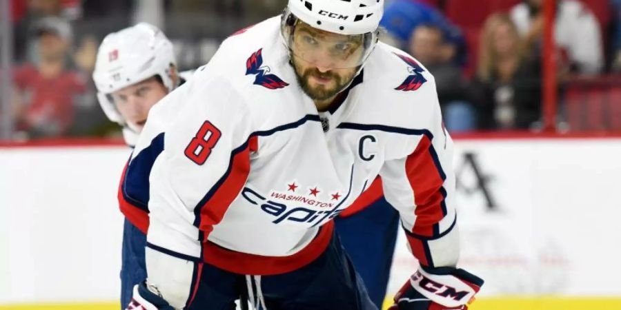 Superstar der Washington Capitals: Alexander Owetschkin. Foto: Ed Clemente/ZUMA Wire