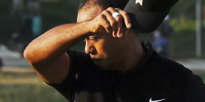 Golf - Tiger Woods vor den Finalrunden ausgeschieden