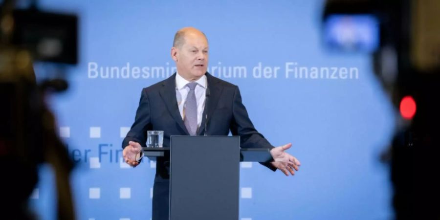 Finanzminister Scholz