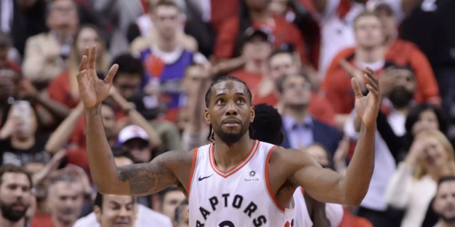 Kawhi Leonard, die Lebensversicherung der Raptors.